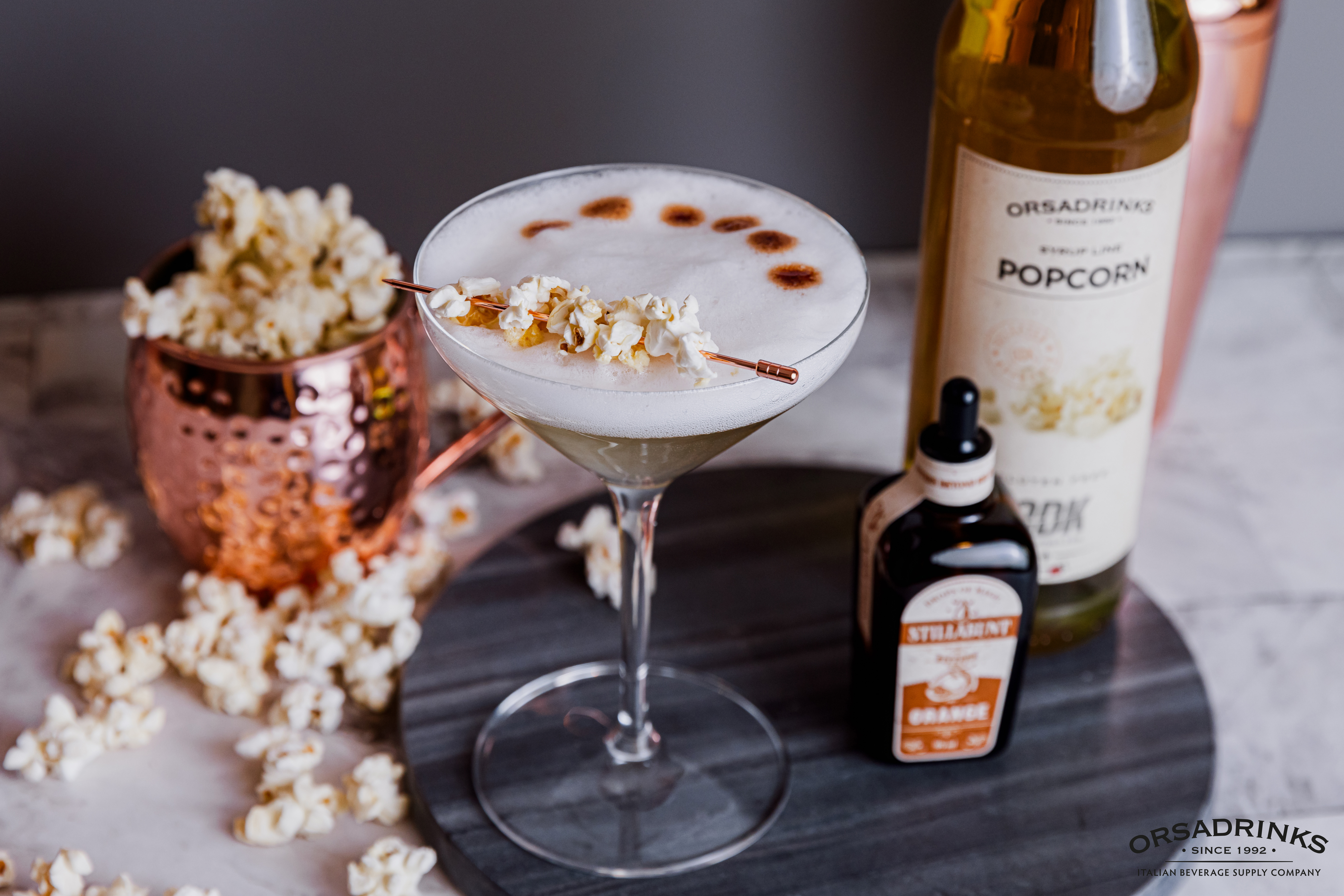 Popcorn syrup + Orange bitter2